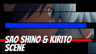 Sword Art Online | Kirito is forcibly kissed by Shino