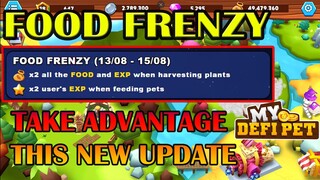 FOOD FRENZY MY DEFI PET x2 EXP/FOOD