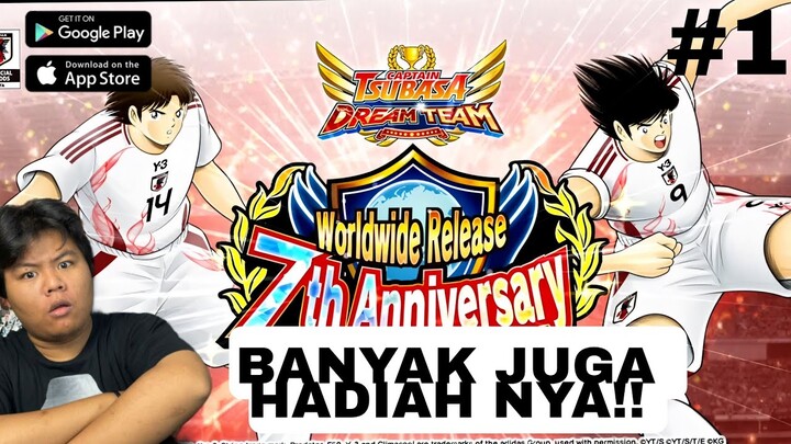 BANJIR HADIAH! GACHA SPESIAL ANNIVERSARY KE-7 GAME CAPTAIN TSUBASA!