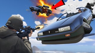 ด่านสไนเปอร์แต่...ทำไมยิงออกมาเป็นอาร์พีจี(รึป่าว?)  (GTA 5 Online)