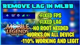 LATEST TRICKS TO FIX LAG AND FPS DROP IN MOBILE LEGENDS | 100% NO CLICKBAIT