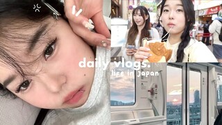 JAPAN VLOG🌧: Pulling an all-nighter in Osaka, food markets, kimono etc.