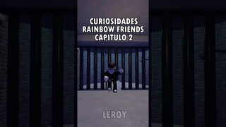 Curiosidades de Rainbow Friends capitulo 2 (animatronicos) #roblox #games #rainbowfriends #shorts