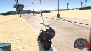 GTA 5 #10 Chạy Grab Z1000 Độ 400 Mã Lực Chở Chú Hai Lúa Đi Đánh Ghen Bị Phát Hiệ