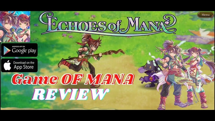 Review Game Mobile Terbaru ECHOES of MANA  Android/Ios HD Gameplay