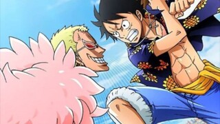 MUGIWARA LUFFY VS. DOFLAMINGO (BEST FIGHT) DRESSROSA ARC