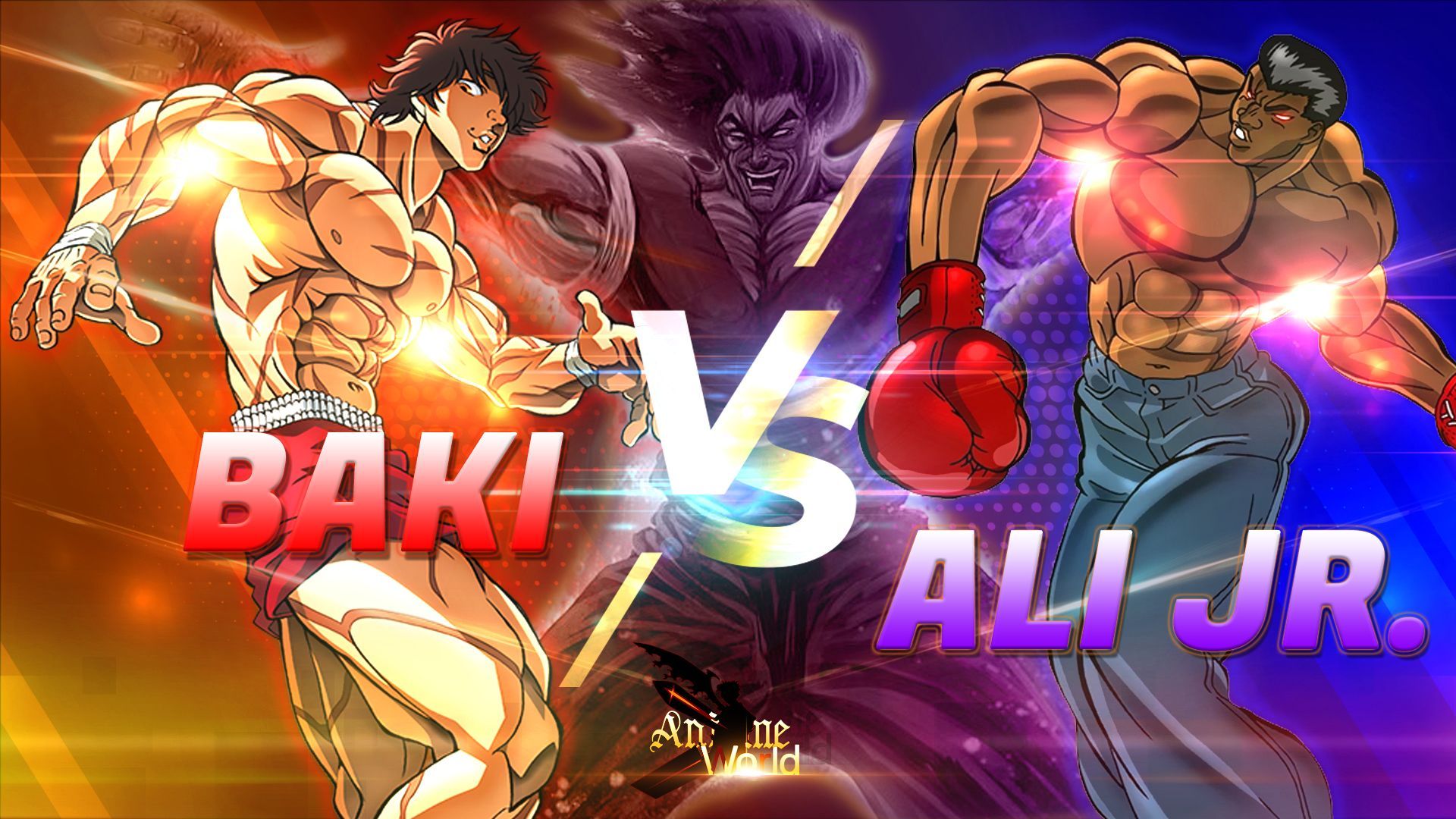 BAKI VS MUHAMMAD ALI JR #baki #bakihanma #sonofogrebaki