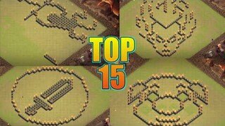 TH9 BEST FUNNY BASE DESIGN + LINK | TOP 15 TROLL BASE DESIGN | CLASH OF CLANS