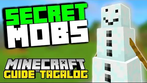Part 10: Secret Mobs | Minecraft Guide Tagalog