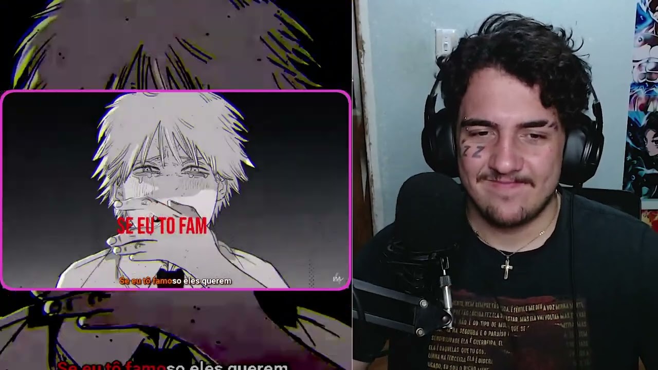 Chainsaw Man react - Rap Denji - Demônio da Motosserra 