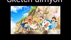 bài hát Sketch-aimyon trong phim Doraemon Nobita và câu chuyện thế giới tranh ảnh 2025