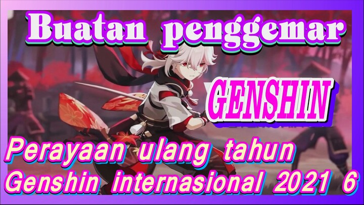[Genshin, Buatan penggemar] Perayaan ulang tahun Genshin internasional 2021 6