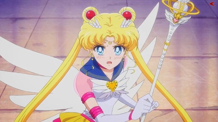 Sailor Moon Cosmos - Sailor Moon VS Sailor Galaxia