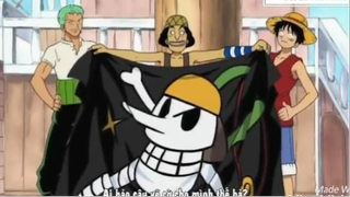 Khi nhóm mũ rơm làm cờ hải tặc #Onepiece