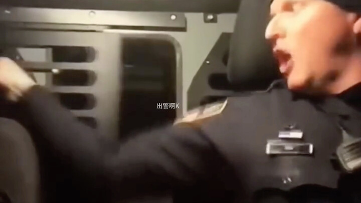 Phản ứng của chú chó cảnh sát đang ngủ bỗng hét lên thật buồn cười! !