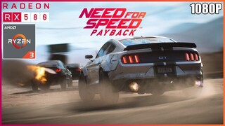 Need For Speed Payback | RYZEN 3 2200G + RX 580 8GB | 16GB RAM | HIGH 1080P