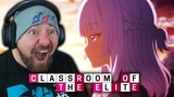 SAKAYANAGI MIGHT BE MY NEW FAVORITE!!! Classroom of the Elite Season 3 Episode 1 REACTION