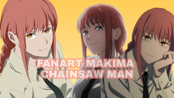 gambar waifu idaman 😜makima chainsaw man