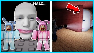 MIPAN & ZUZUZU Di Kejar Kepala Besar Mengerikan! CREEPY - Roblox Indonesia