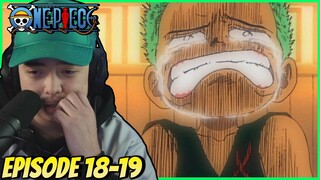 Zoro's Past REVEALED!! || Zoro and Kuina's Vow || One Piece Episode 18 & 19 REACTION!!