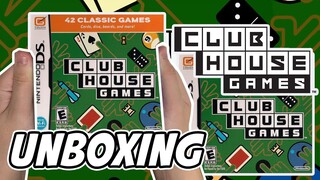 Clubhouse Games (Nintendo DS) Unboxing