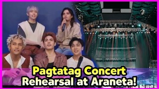 Patikim sa SB19 Pagtatag Rehearsal sa Araneta, narito na!