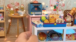 Miniatur! Adegan Kafe Doraemon~Catatan Lengkap Proses Perakitan\^O^/