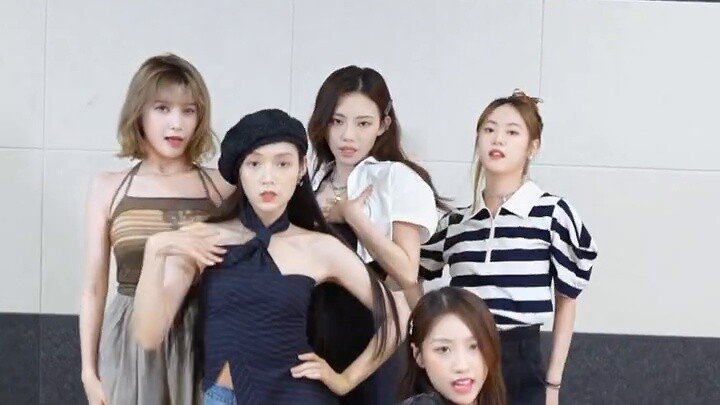 【un!vu5】Bluebeard dance challenge in the practice room