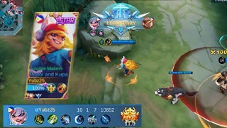 Popol and kupa Vs Wanwan Gold lane Mobile legend bang bang