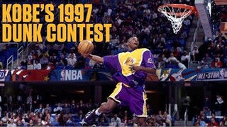 Kobe Bryant Wins 1997 NBA Slam Dunk Contact At The Age Of 18