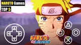Top 5 Naruto Games For Android | High Graphics | Royal Ampire