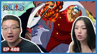 EMPEROR SHANKS APPEARS!! WTF??!! | One Piece Episode 488 Couples Reaction & Discussion