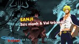 [One Piece 1020]. Đôi cánh của Vua Hải Tặc, Vai trò & Đối thủ cuối cùng của Sanj