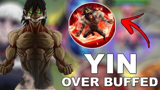 YIN x Eren x2 Buffed Absolute Crazy | Mobile Legends