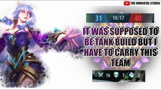 GUINEVERE TANK HYBRID BUILD| HOW TO CARRY | EPIC COMEBACK| MOBILE LEGENDS