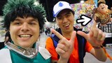 Deku Confuses his favorite Cosplayers! (Comic Con Trolling)