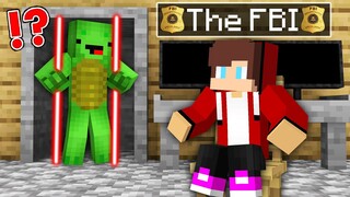 Mikey Escapes The FBI in Minecraft! (Maizen Mazien Mizen)