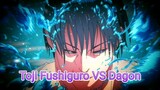 Toji fushiguro vs Dagon semi full fight