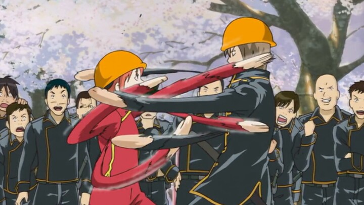 [ Gintama ][ Chongshen] Two little brats who start fighting each other as soon as they meet~