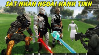 GTA 5 - Bà ngoại ma youtuber bị binh đoàn sát thủ ngoài hành tinh truy đuổi | GHTG