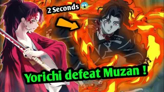 Yorichi destroy Muzan ! in just 2 seconds 😱 | demon Slayer Manga Chapter 187 review by SurZex