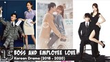 [Top 15] Best Boss And Employee Love Korean Drama [Updated KDrama List - 2018 to 2020]