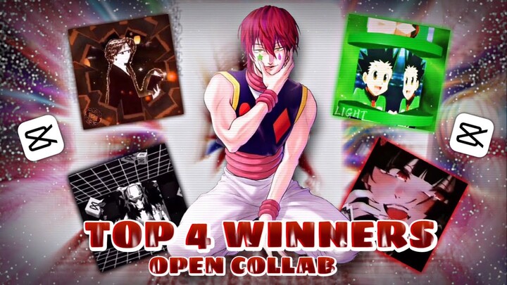 TOP 4 OPEN COLLAB WINNERS 🙌🏻👑 #Dqrkoc_1