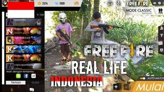 FREE FIRE REAL LIFE INDONESIA - Duo Noob