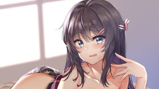 Animasi|Sakuta yang Suka Bicara Konyol dan Bunny Girl Mai