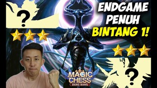 ENDGAME PENUH BINTANG 1 ⭐ TERNYATA... | Magic Chess Bang Bang Indonesia