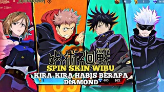 Spin Skin Jujujsu Kaisen,Kira-kira habis berapa diamond yah