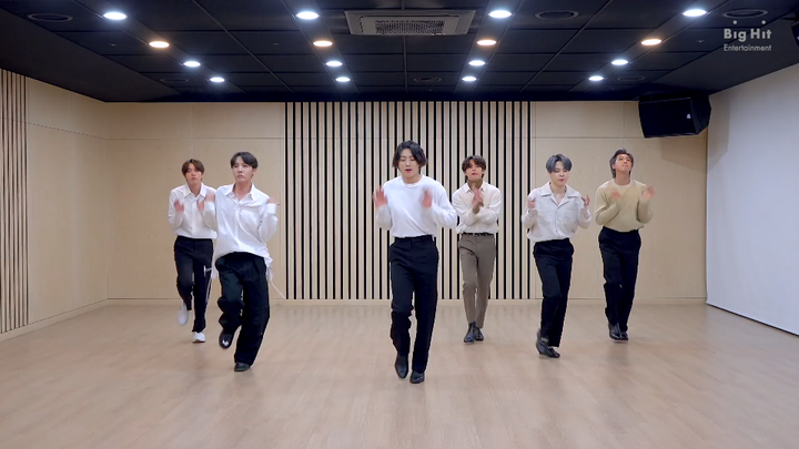 dynamite dance practice