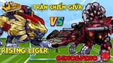 [MINI WORLD] TRẬN CHIẾN GIỮA SƯ TỬ HOÀNG KIM VÀ KHỦNG LONG HỦY DIỆT | RISING LIGER VS GENOSPINO