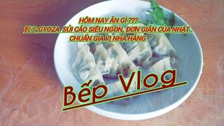 ( ẨM THỰC NHẬT BẢN ) MÓN NGON NHẬT BẢN ,món SỦI CẢO ( 餃子 gyoza) siêu ngon .